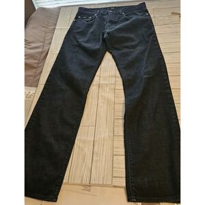 Hugo Boss Maine Jeans Mens 32x32 Blue Indigo Stretch Straight Leg